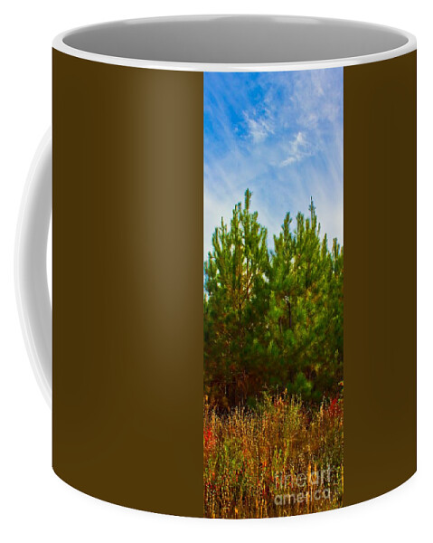 Michael Tidwell Photography Coffee Mug featuring the photograph Magical Pines by Michael Tidwell