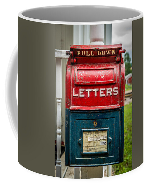 Mail Box Coffee Mug featuring the photograph Mail Box by Paul Freidlund