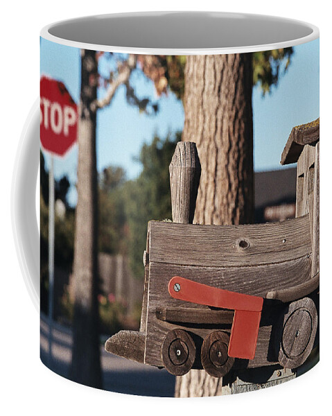 Mailbox Coffee Mug featuring the photograph Mail Stop by Caitlyn Grasso