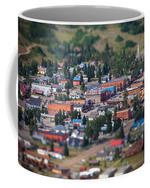 Silverton Coffee Mug featuring the photograph Main Street Silverton Colorado by Darren White