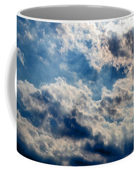 Clouds Coffee Mug featuring the photograph Majestic Sky by Michelle Calkins