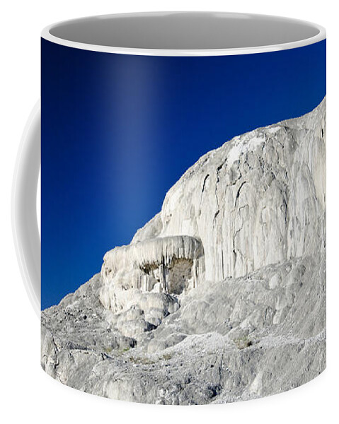Mammoth Hot Springs Coffee Mug featuring the photograph Mammoth Hot Springs by Crystal Wightman