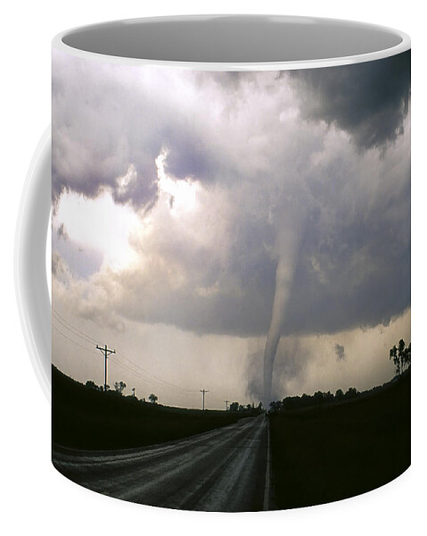 Tornado Coffee Mug featuring the photograph Manchester Tornado 5 of 6 by Jason Politte
