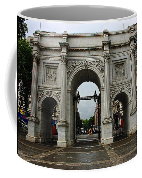 Marble Arch Coffee Mug featuring the photograph Marble Arch by Nicky Jameson