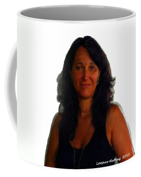 Mari Coffee Mug featuring the painting Mari Carmen by Bruce Nutting