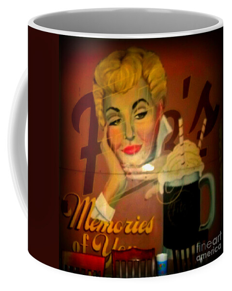  Coffee Mug featuring the photograph Marilyn and Fitz's by Kelly Awad
