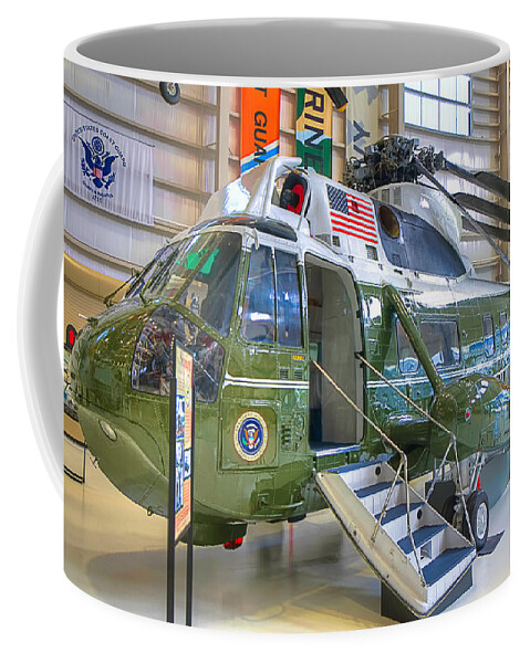 Pensacola Coffee Mug featuring the photograph Marine One by Tim Stanley