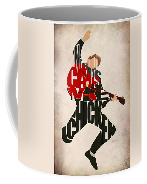 Marty Mcfly Coffee Mug featuring the digital art Marty Mcfly - Back to the Future by Inspirowl Design