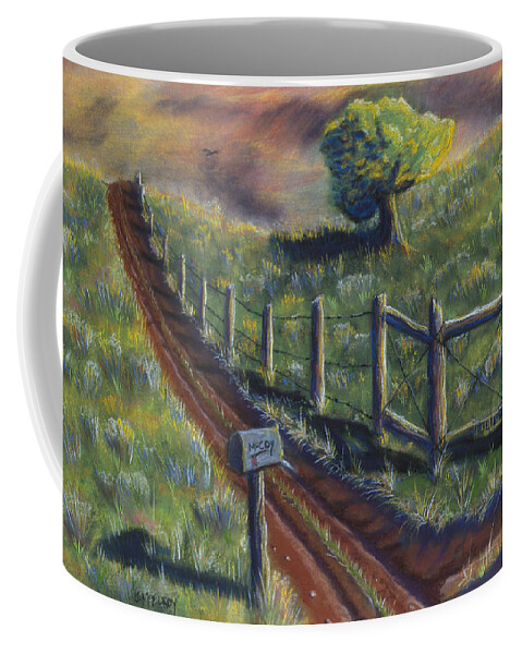 Mccoy Coffee Mug featuring the painting McCoy's Place by Jerry McElroy