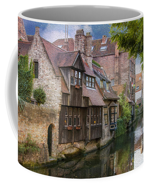Architecture Coffee Mug featuring the photograph Medieval Bruges by Juli Scalzi