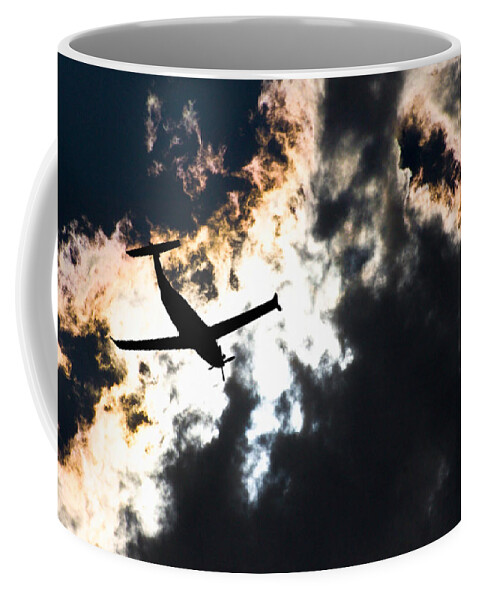 Aviation Coffee Mug featuring the photograph Mercy One by Paul Job