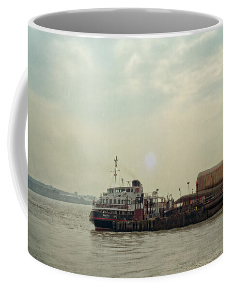 Mersey Coffee Mug featuring the photograph Mersey Ferry by Spikey Mouse Photography