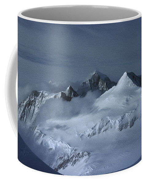 Feb0514 Coffee Mug featuring the photograph Midnigh Tview From Vinson Massif by Colin Monteath