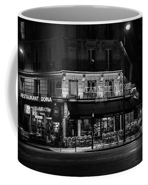 Paris Midnight In Paris Coffee Mug featuring the photograph Midnight in Paris by Ian Good