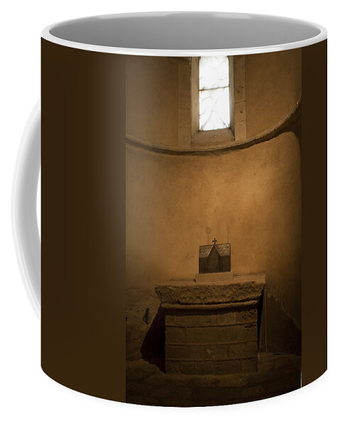 Suckling Pig Coffee Mug featuring the photograph Miniature Templar Church by Lorraine Devon Wilke