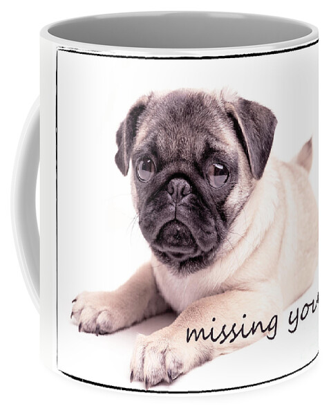 Sad Coffee Mug featuring the photograph Missing You... by Edward Fielding