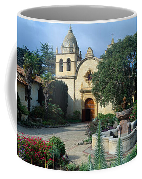 Photography Coffee Mug featuring the photograph Mission San Carlos Borromeo De Carmelo by Panoramic Images