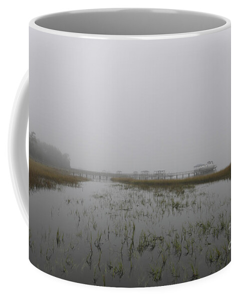 Fog Coffee Mug featuring the photograph Misty Morning by Dale Powell