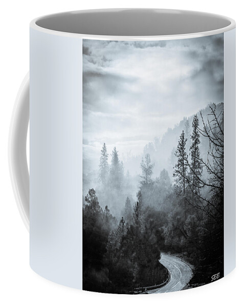 Susaneileenevans Coffee Mug featuring the photograph Misty Morning by Susan Eileen Evans