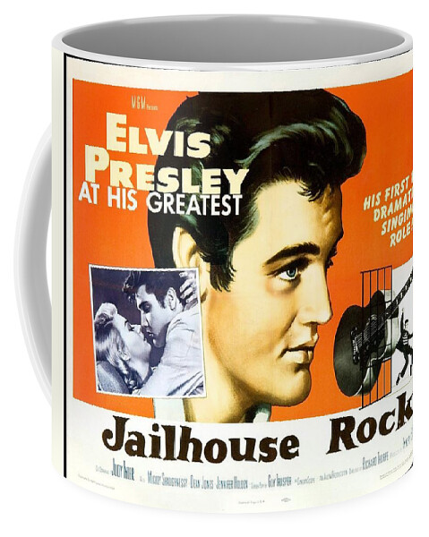 Elvis Coffee Mug featuring the photograph Mix Of Different Images Elvis by Action