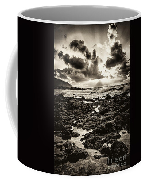 Hawaii Coffee Mug featuring the photograph Monotone Explosion by Anthony Michael Bonafede