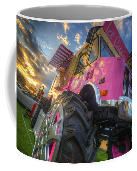 Yhun Suarez Coffee Mug featuring the photograph Monster Ice Cream Truck by Yhun Suarez