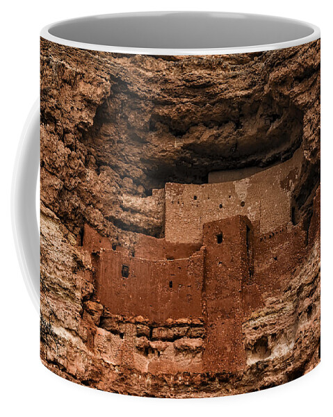 2014 Coffee Mug featuring the photograph Montezuma's Castle by Mark Myhaver