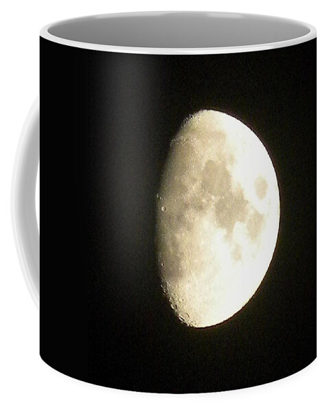 Postcard Coffee Mug featuring the digital art Moon Lit Night by Matthew Seufer