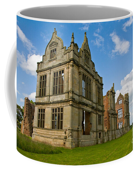 Castle Coffee Mug featuring the photograph Moreton Corbet Castle 2 by Sheila Laurens