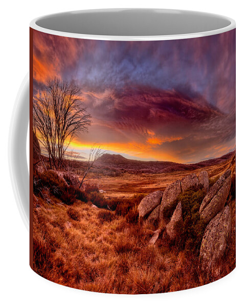 2013 Coffee Mug featuring the photograph Morning Clouds over Jugungal by Robert Charity