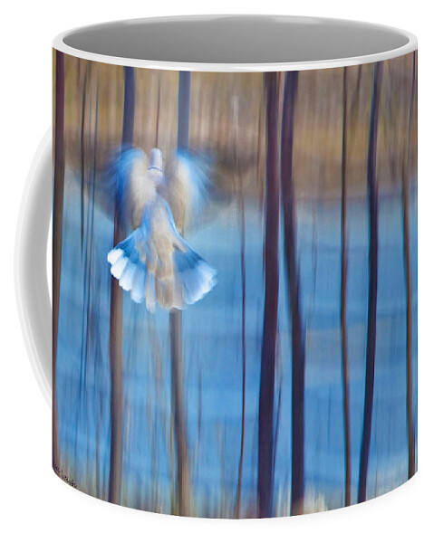 Poetry Coffee Mug featuring the photograph Morning Dove by Theresa Tahara