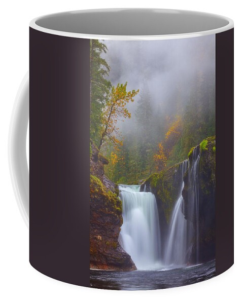 Fog Coffee Mug featuring the photograph Morning Fog by Darren White
