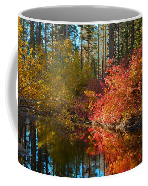 Landscape Coffee Mug featuring the photograph Morning Glow by Jonathan Nguyen