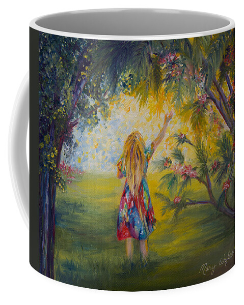 Joy Coffee Mug featuring the painting Good Morning Sunshine by Mary Beglau Wykes