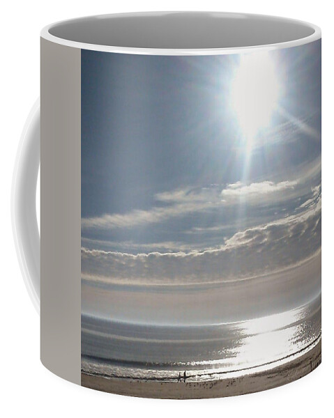 Sunrise Coffee Mug featuring the photograph Morning Stroll by Robert Banach