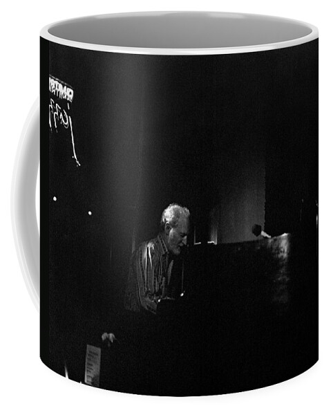 Jazz Alley Coffee Mug featuring the photograph Mose Allison 1 by Lee Santa