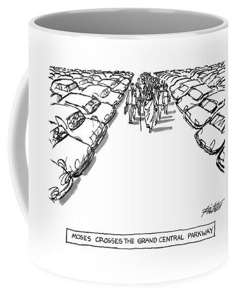 Moses Croses The Grand Central Parkway Coffee Mug