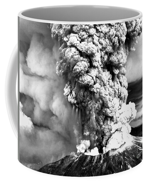 Mount St. Helens Coffee Mug featuring the photograph Mount St Helens Eruption by Usgs 