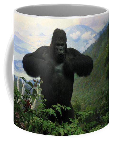 Mountain Gorilla Coffee Mug featuring the photograph Mountain Gorilla by RicardMN Photography