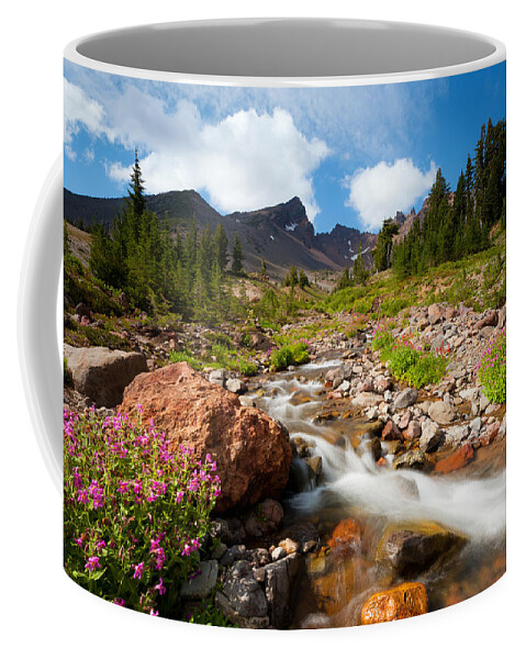 Snow Melt Coffee Mug featuring the photograph Mountain Runoff by Andrew Kumler