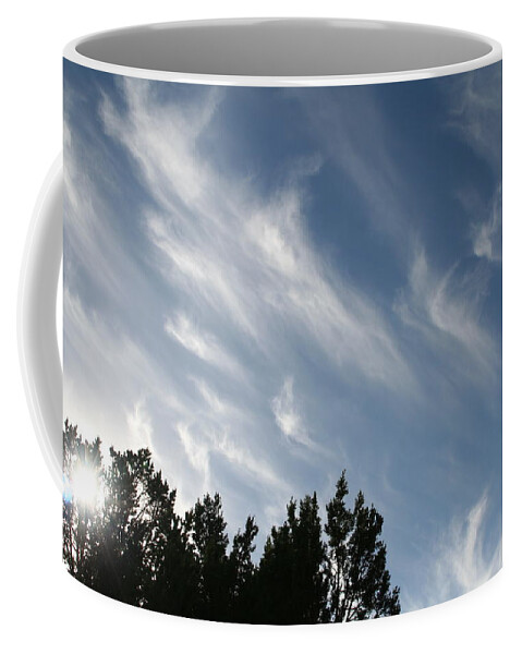 Clouds Coffee Mug featuring the photograph Mountain sky by David S Reynolds