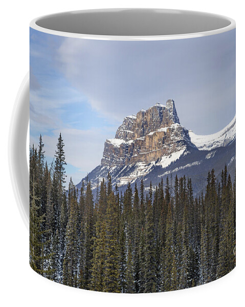 Banff Coffee Mug featuring the photograph Mountain View by Evelina Kremsdorf