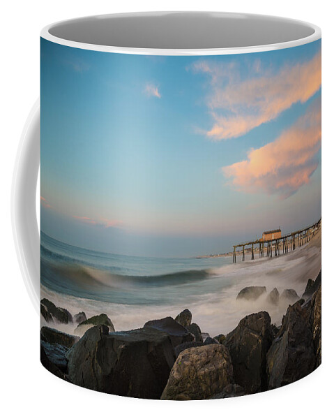 New Jersey Coffee Mug featuring the photograph Move Over Moon by Kristopher Schoenleber