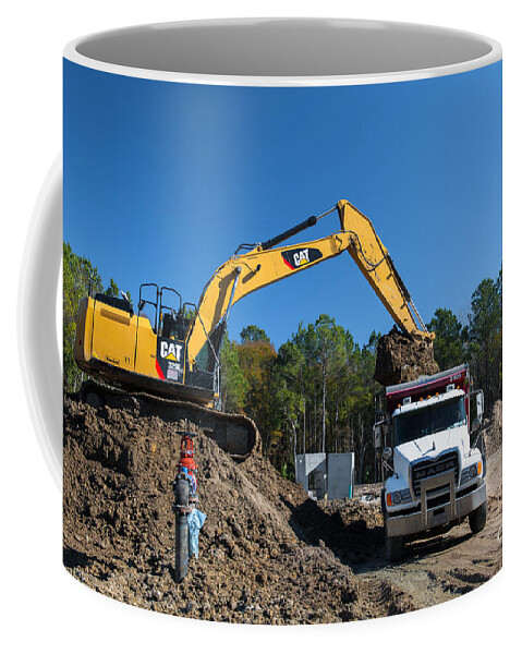 Cat Coffee Mug featuring the photograph Move That Mountain by Dale Powell