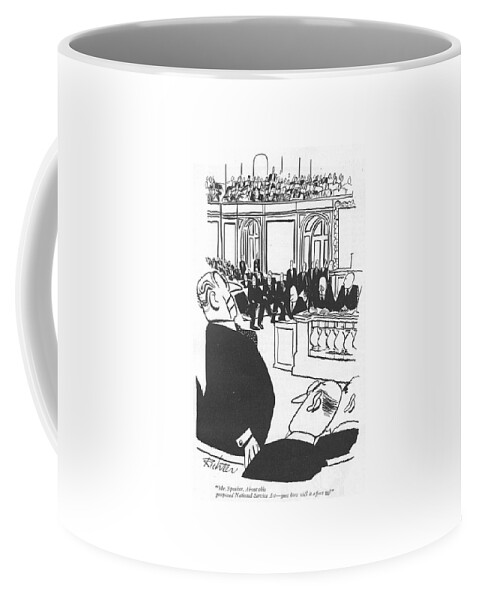 Mr. Speaker. About This Proposed National Service Coffee Mug