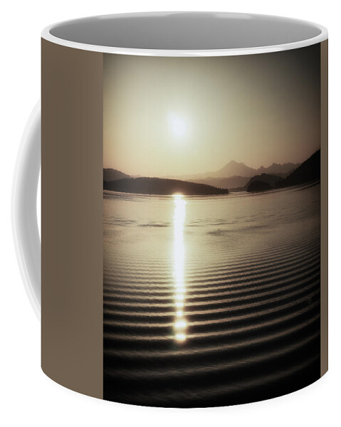 Northwest Coffee Mug featuring the photograph Mt. Baker Sunrise by Niels Nielsen