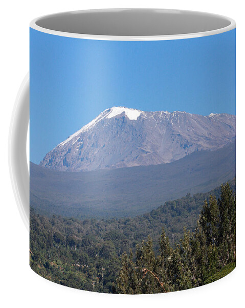 Kilimanjaro Coffee Mug featuring the photograph Mt Kilimanjaro by Aidan Moran
