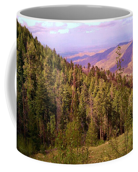 Mt. Lemmon Coffee Mug featuring the photograph Mt. Lemmon Vista by Robert ONeil