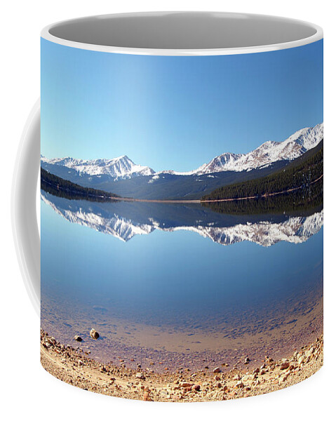 Lake Coffee Mug featuring the photograph Multiple Choice by Jeremy Rhoades