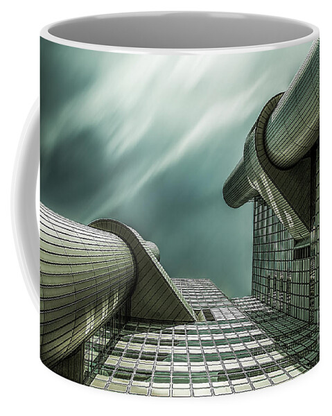 Germany Coffee Mug featuring the photograph Munich - Hvb by Hannes Cmarits